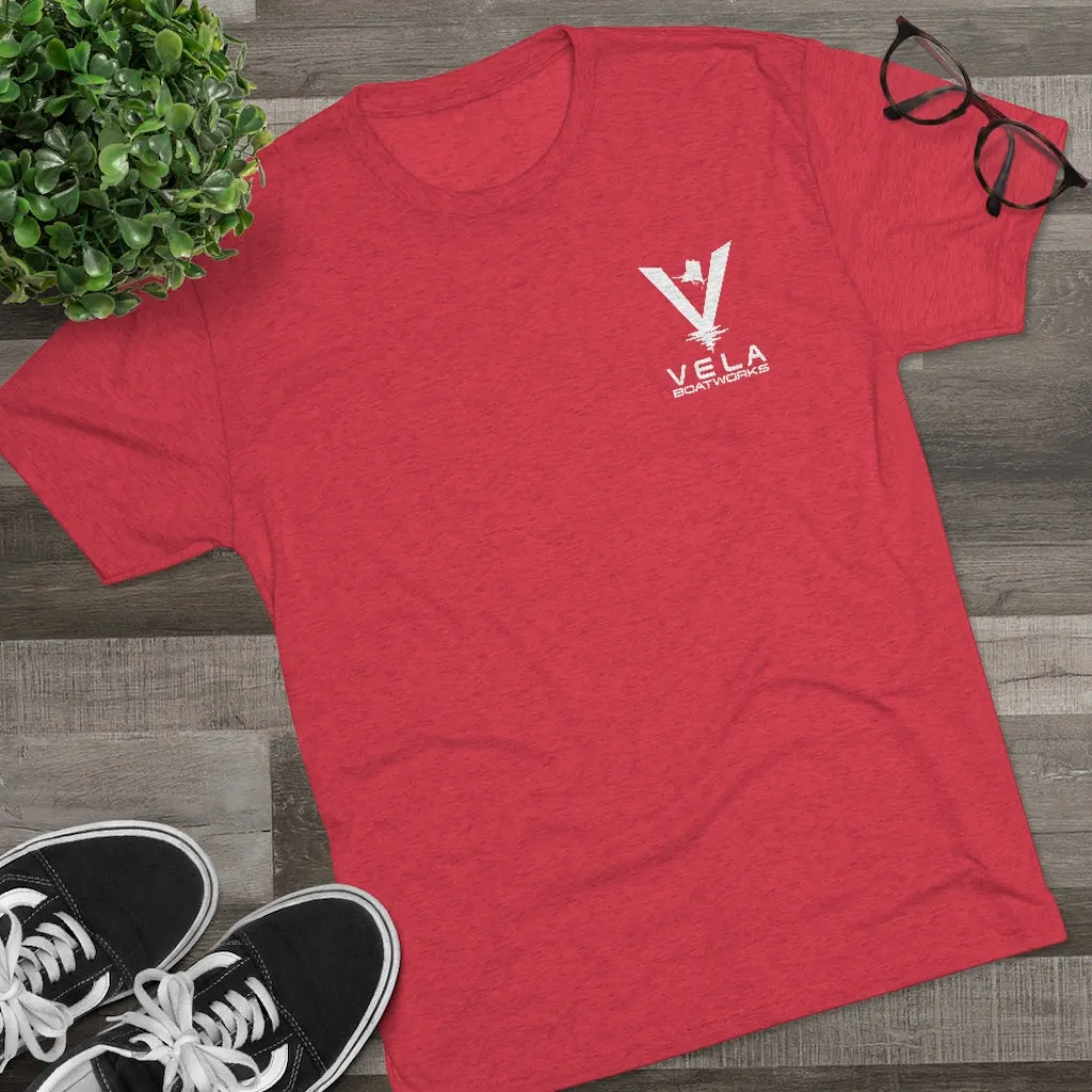 Vela Men's Tri-Blend Crew Tee