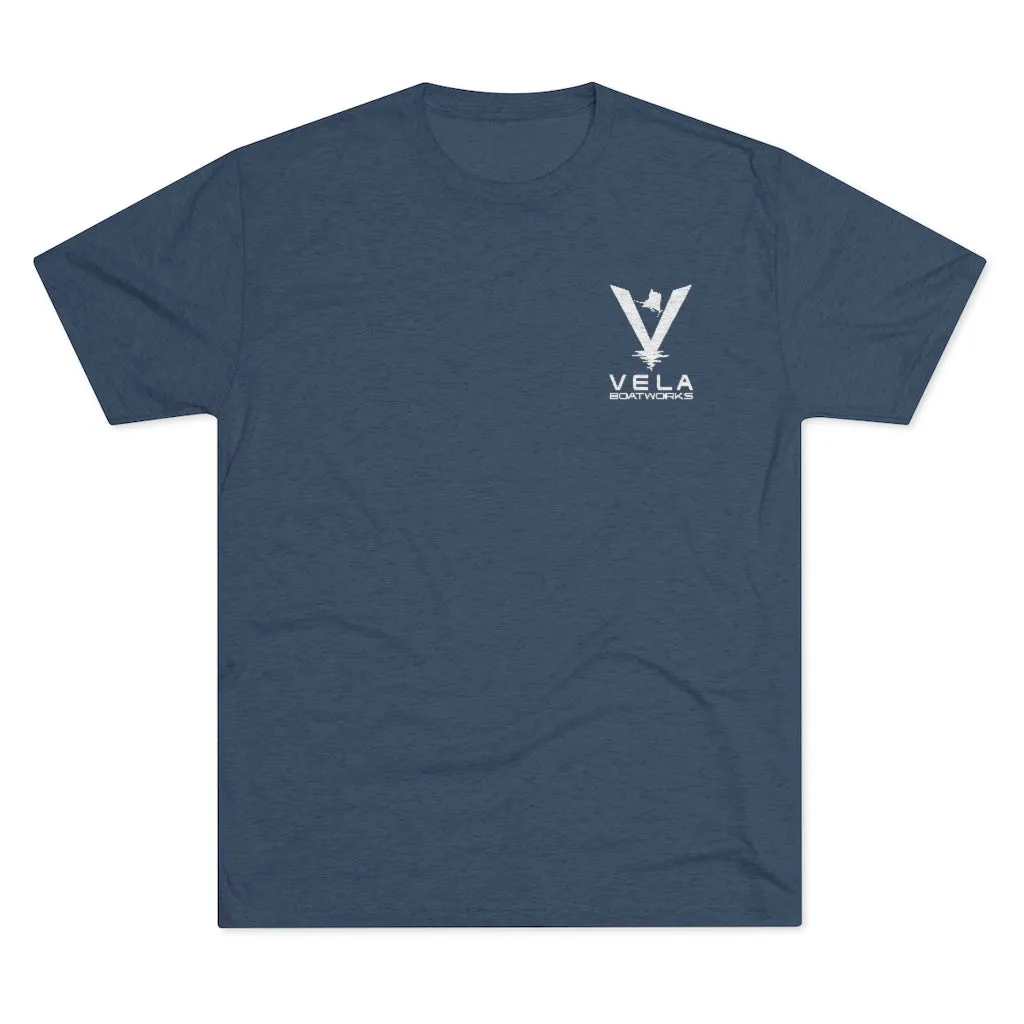 Vela Men's Tri-Blend Crew Tee