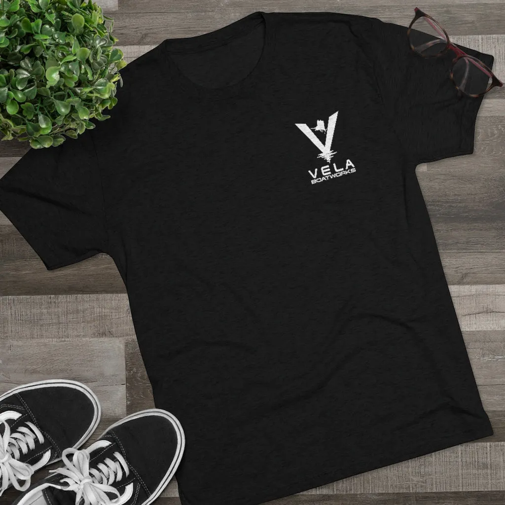 Vela Men's Tri-Blend Crew Tee
