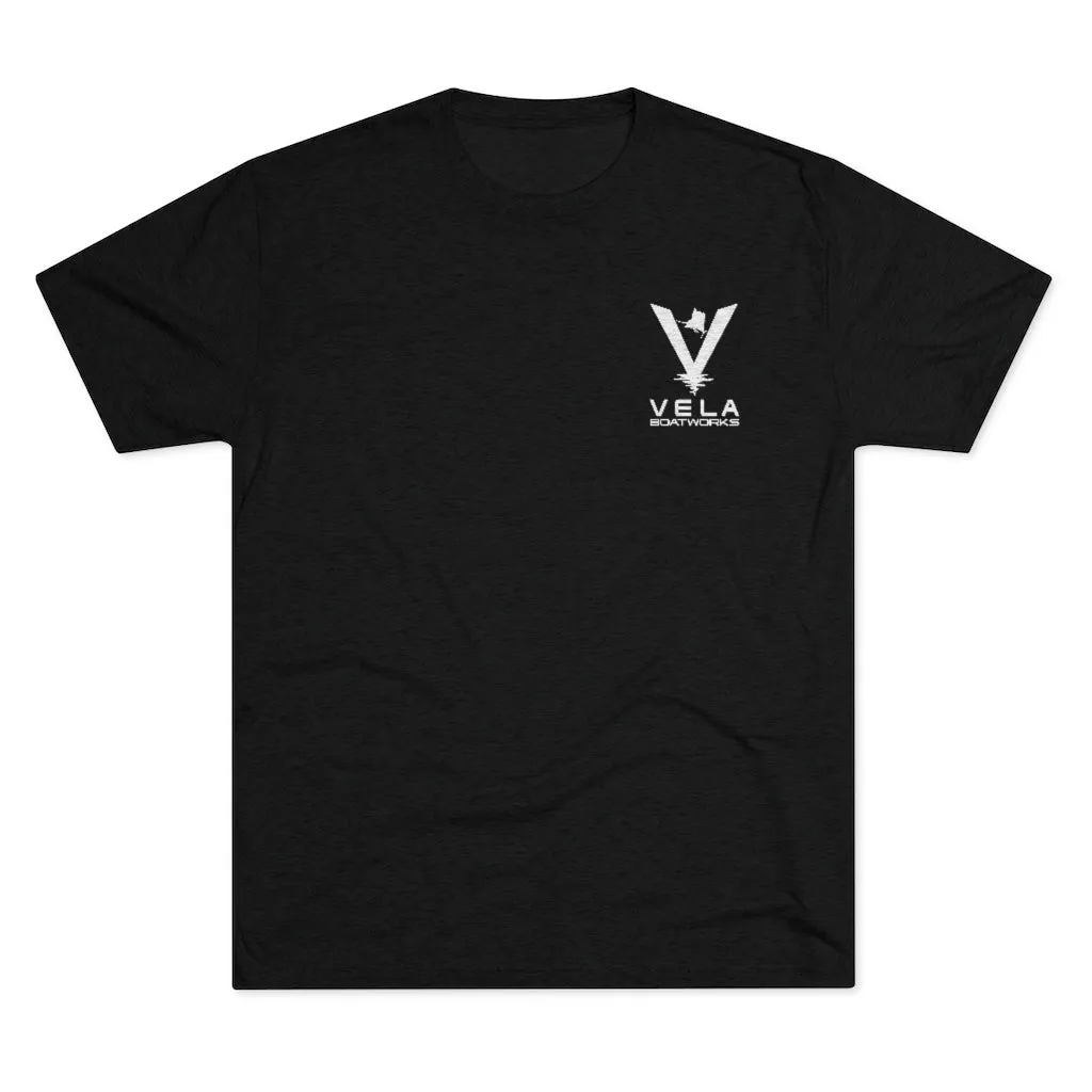 Vela Men's Tri-Blend Crew Tee