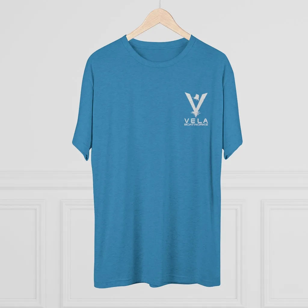 Vela Men's Tri-Blend Crew Tee