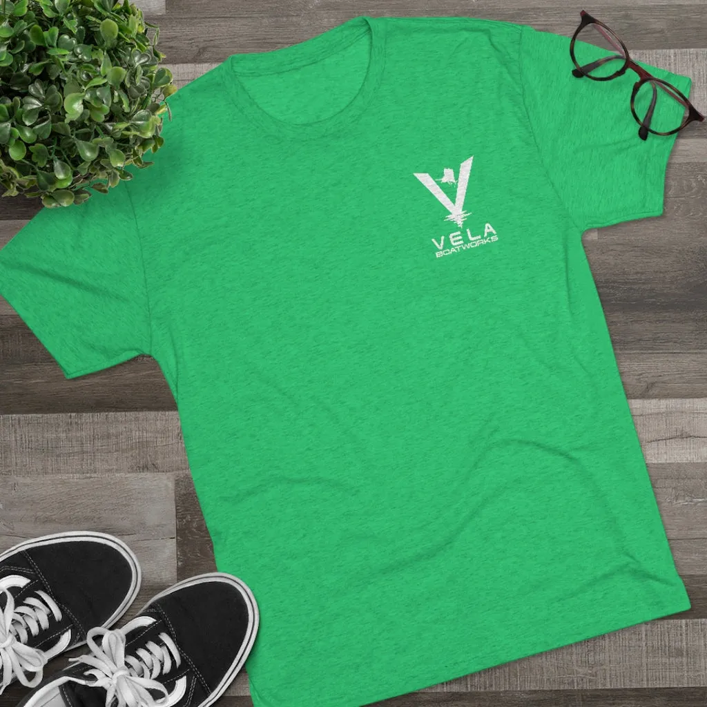 Vela Men's Tri-Blend Crew Tee