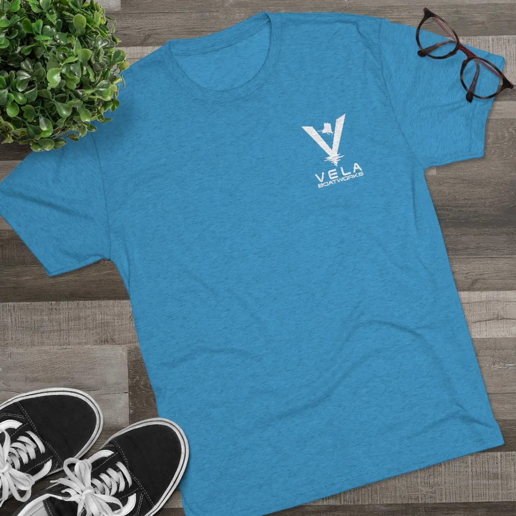 Vela Men's Tri-Blend Crew Tee