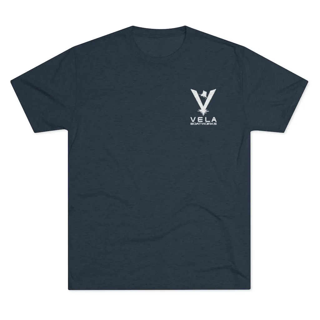 Vela Men's Tri-Blend Crew Tee