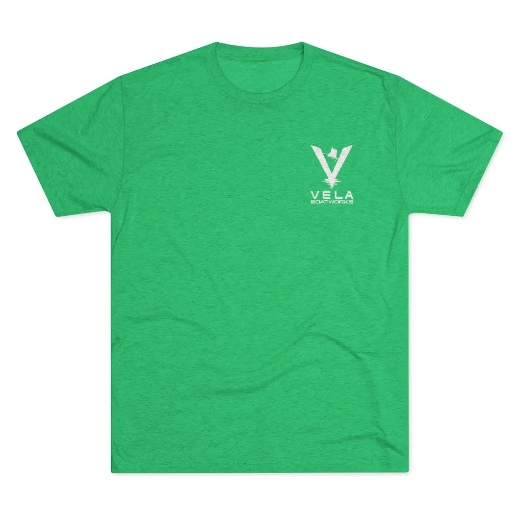 Vela Men's Tri-Blend Crew Tee