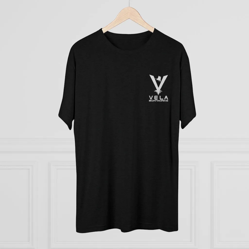 Vela Men's Tri-Blend Crew Tee