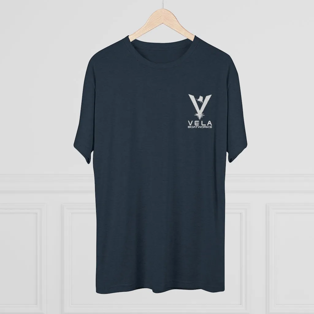 Vela Men's Tri-Blend Crew Tee