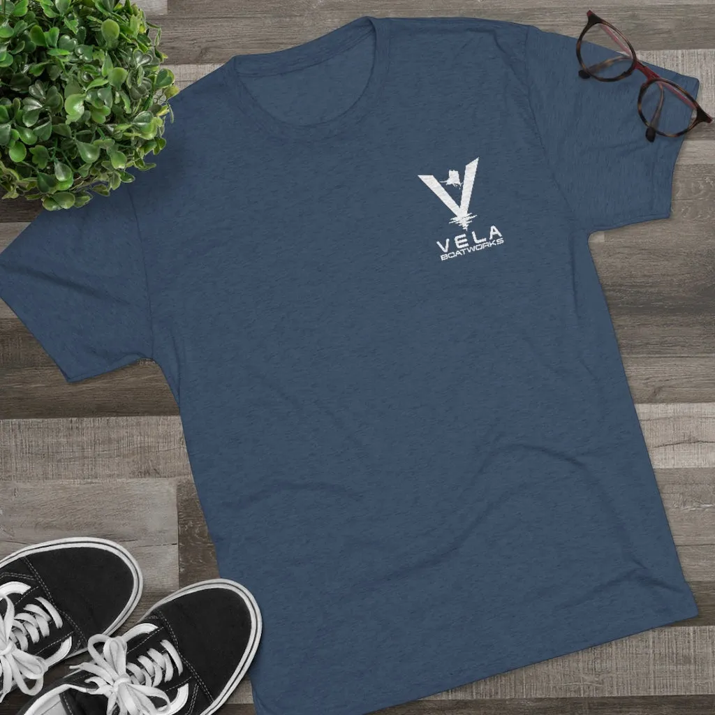 Vela Men's Tri-Blend Crew Tee