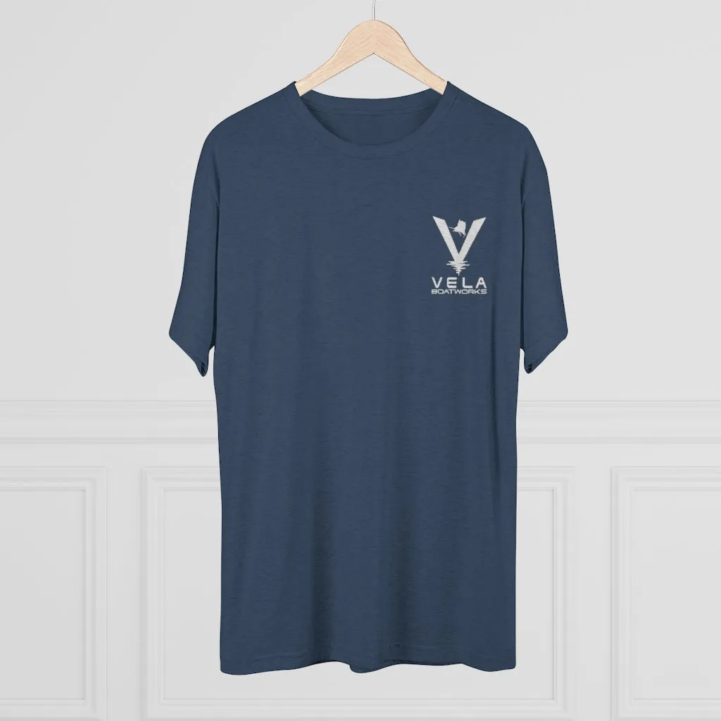 Vela Men's Tri-Blend Crew Tee