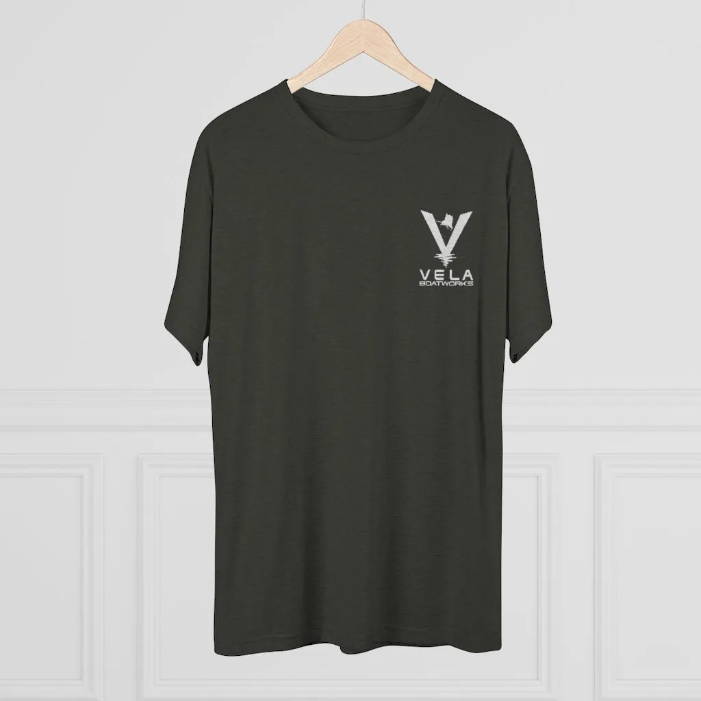 Vela Men's Tri-Blend Crew Tee
