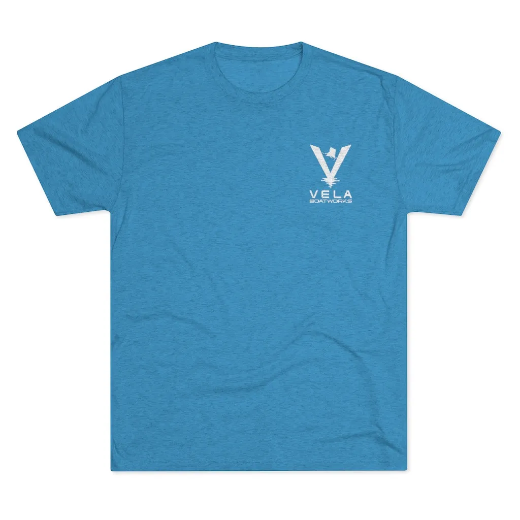 Vela Men's Tri-Blend Crew Tee