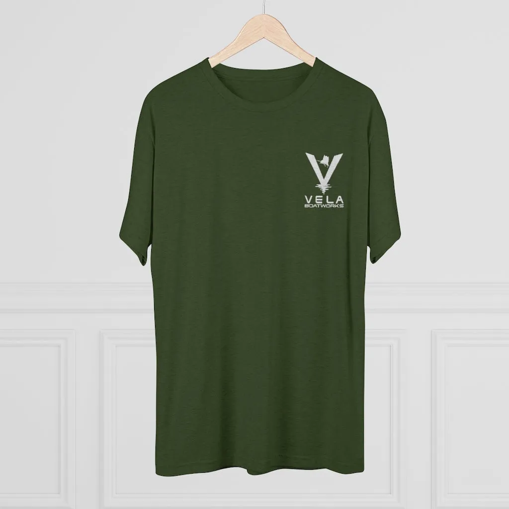 Vela Men's Tri-Blend Crew Tee