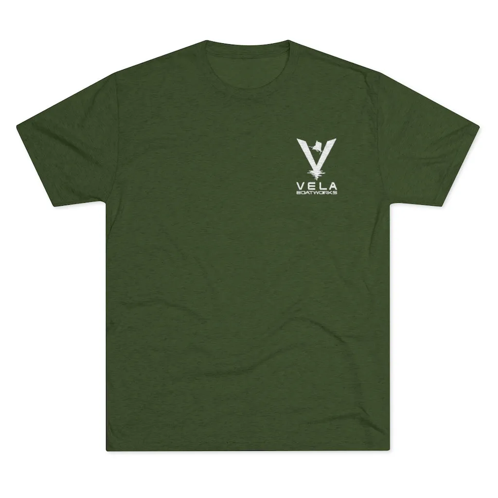 Vela Men's Tri-Blend Crew Tee