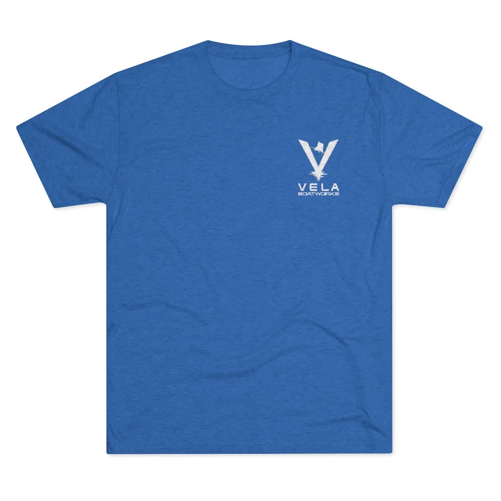 Vela Men's Tri-Blend Crew Tee
