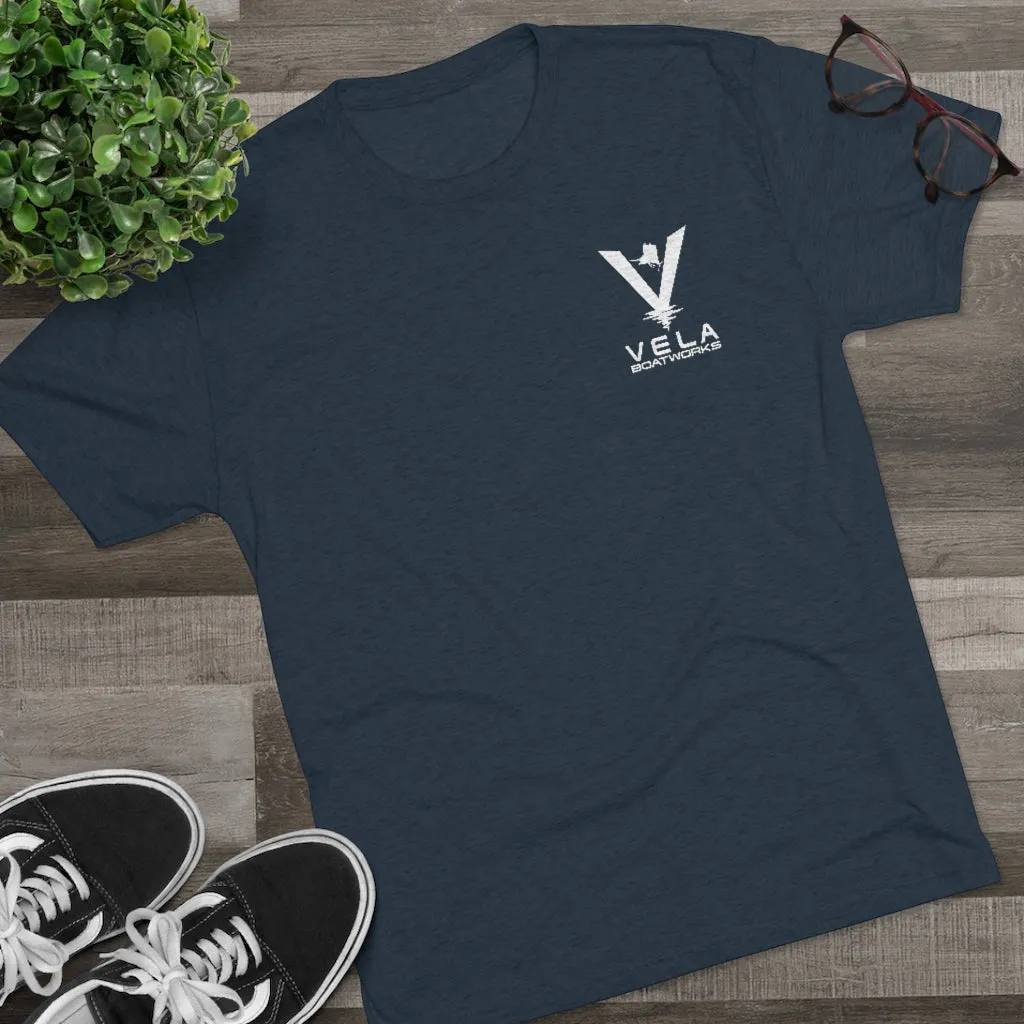 Vela Men's Tri-Blend Crew Tee