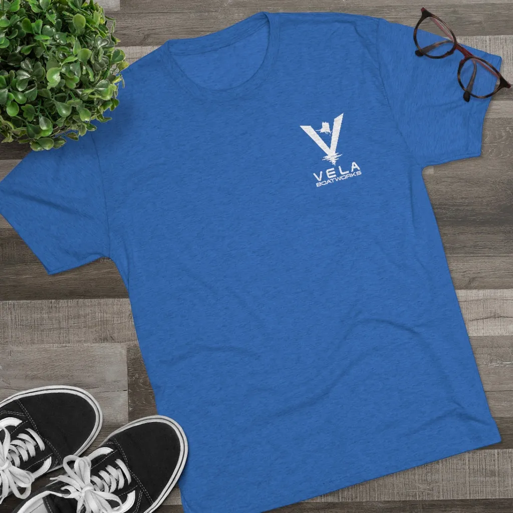 Vela Men's Tri-Blend Crew Tee