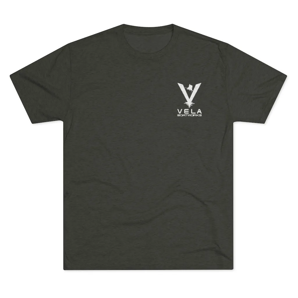 Vela Men's Tri-Blend Crew Tee