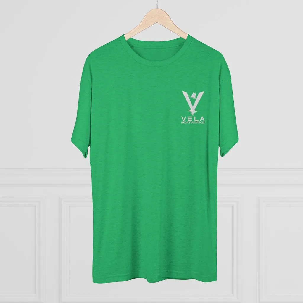 Vela Men's Tri-Blend Crew Tee
