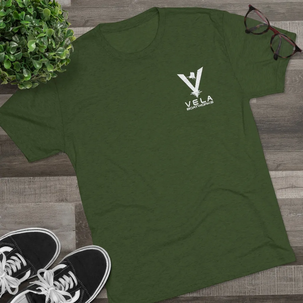 Vela Men's Tri-Blend Crew Tee