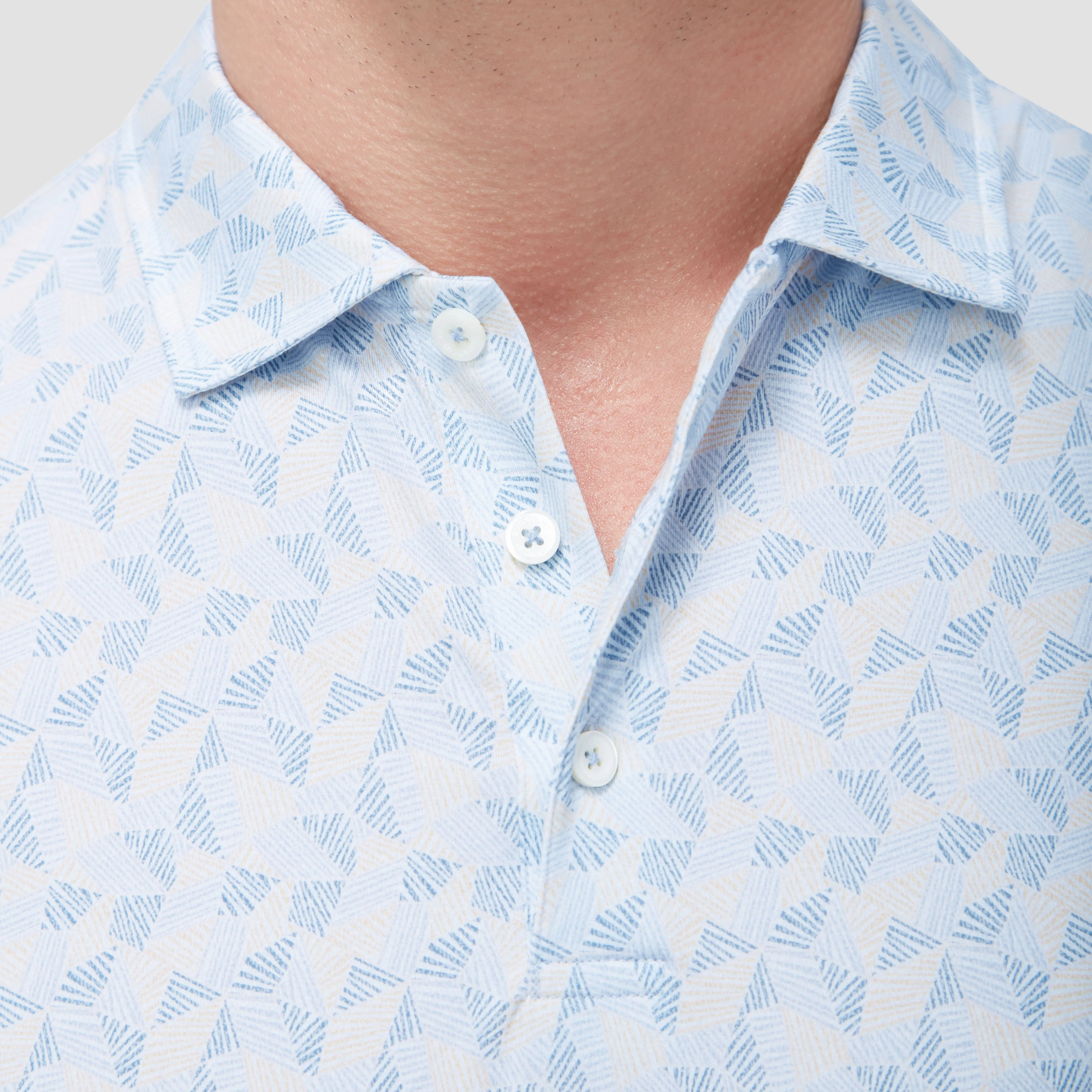 Victor Geometric OoohCotton Polo