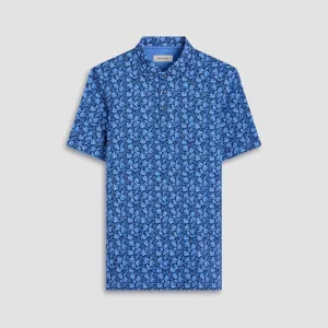 Vincent Double-Sided Leaf & Solid OoohCotton Polo Shirt