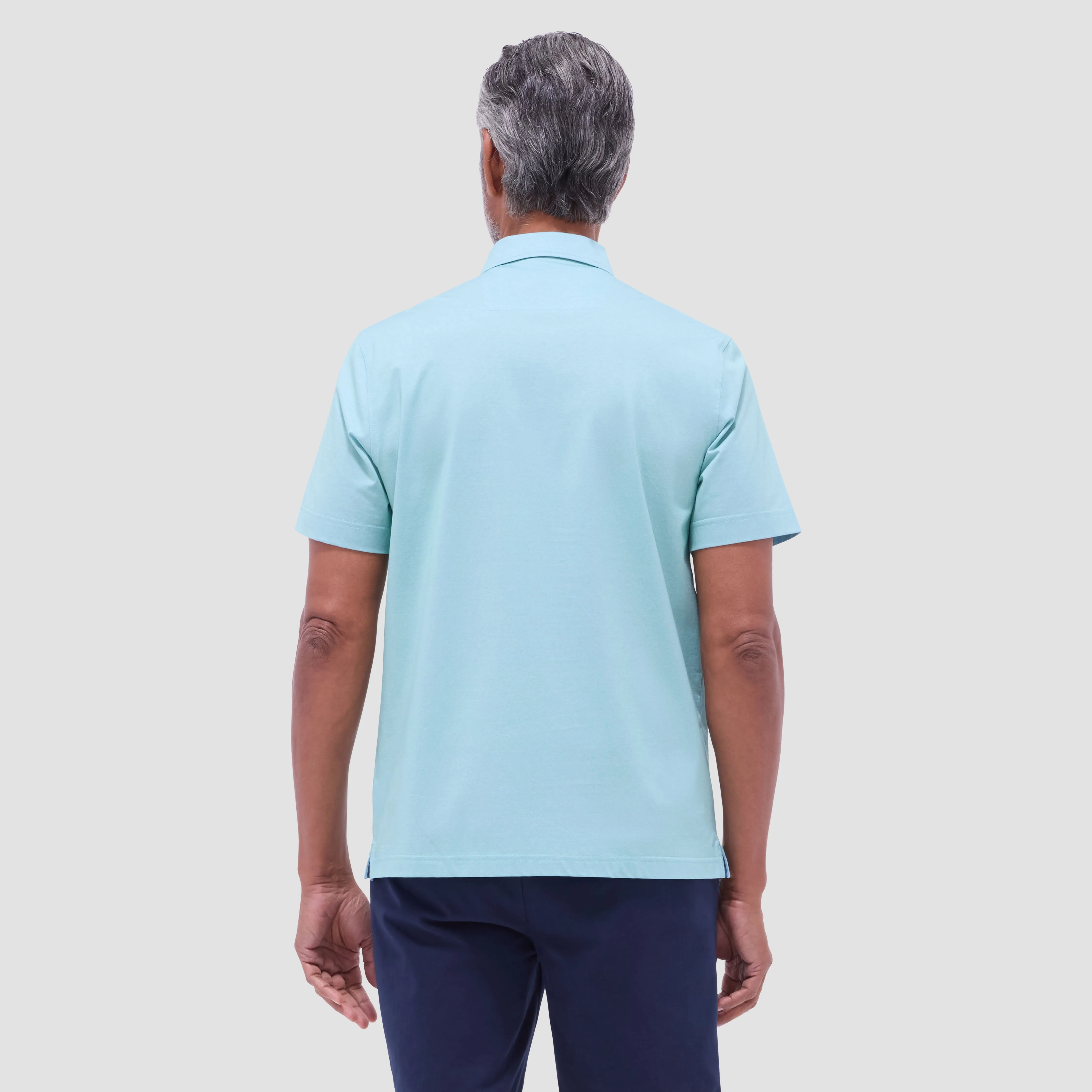 Vincent Double-Sided Solid OoohCotton Polo Shirt