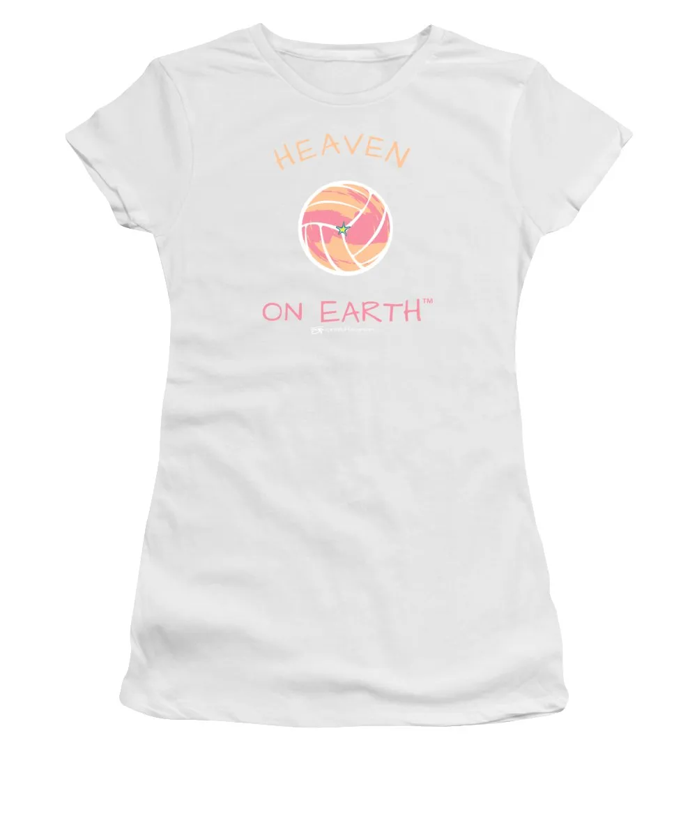 Volleyball Heaven On Earth - Women's T-Shirt