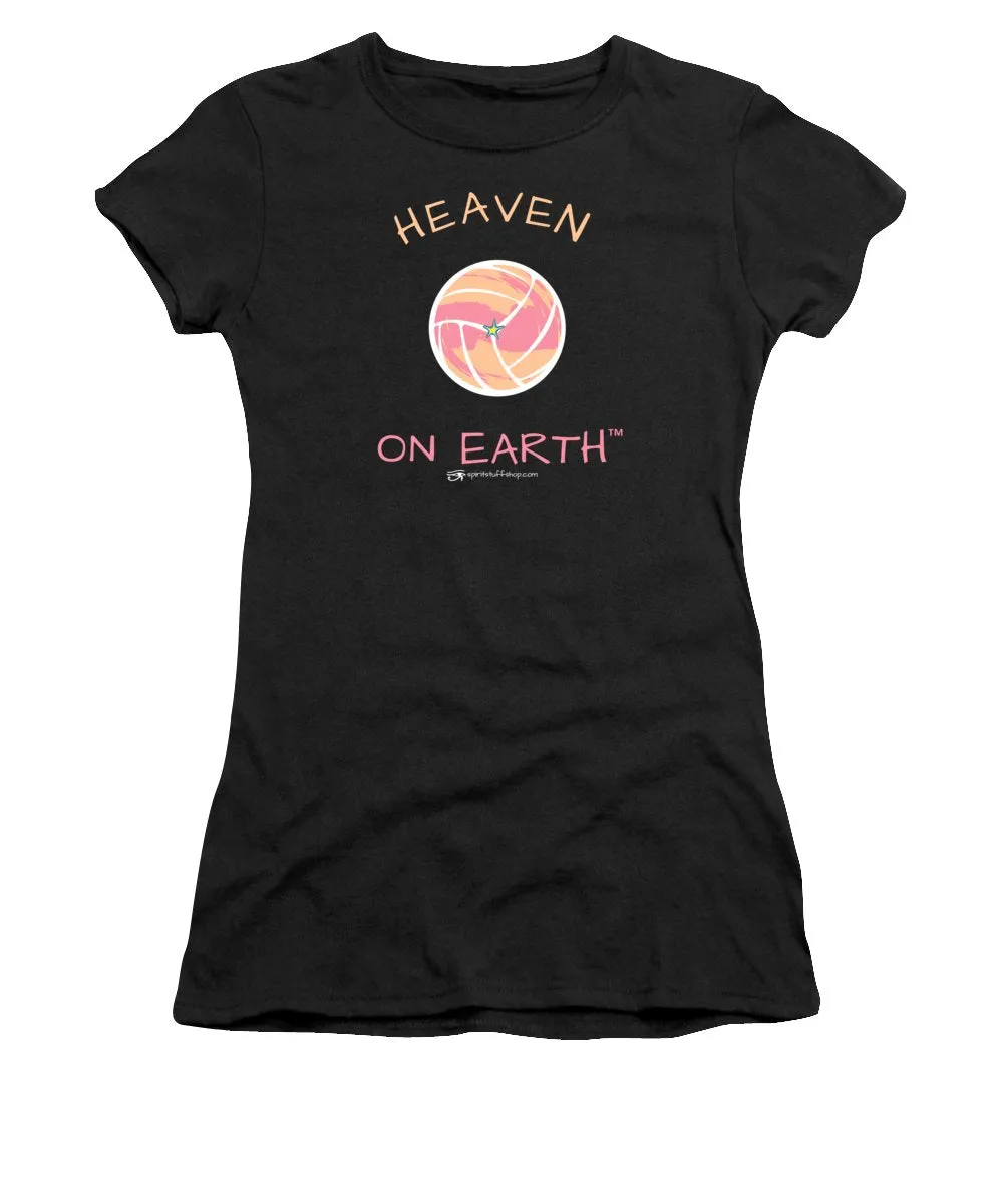 Volleyball Heaven On Earth - Women's T-Shirt