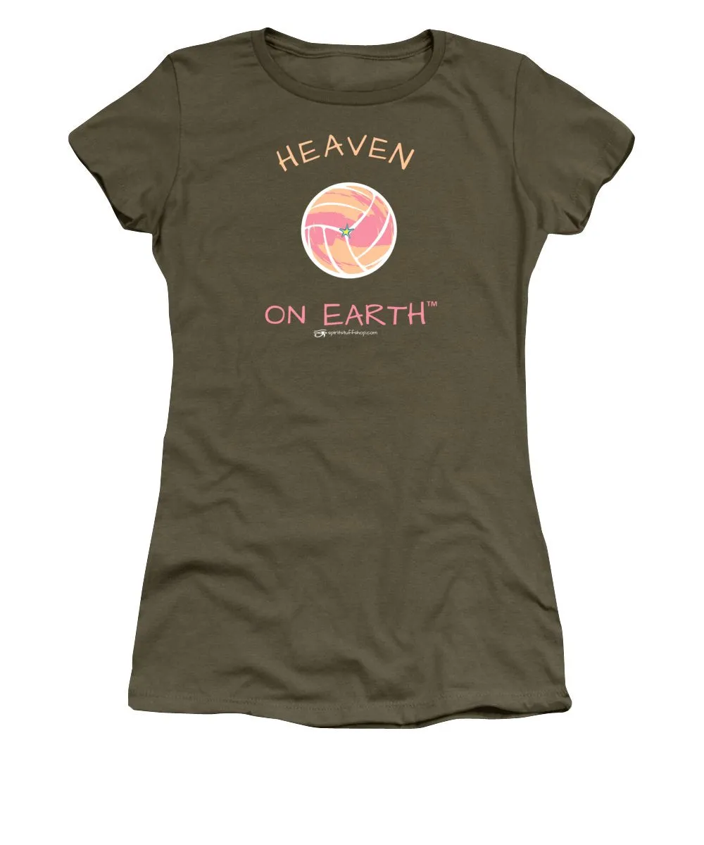 Volleyball Heaven On Earth - Women's T-Shirt