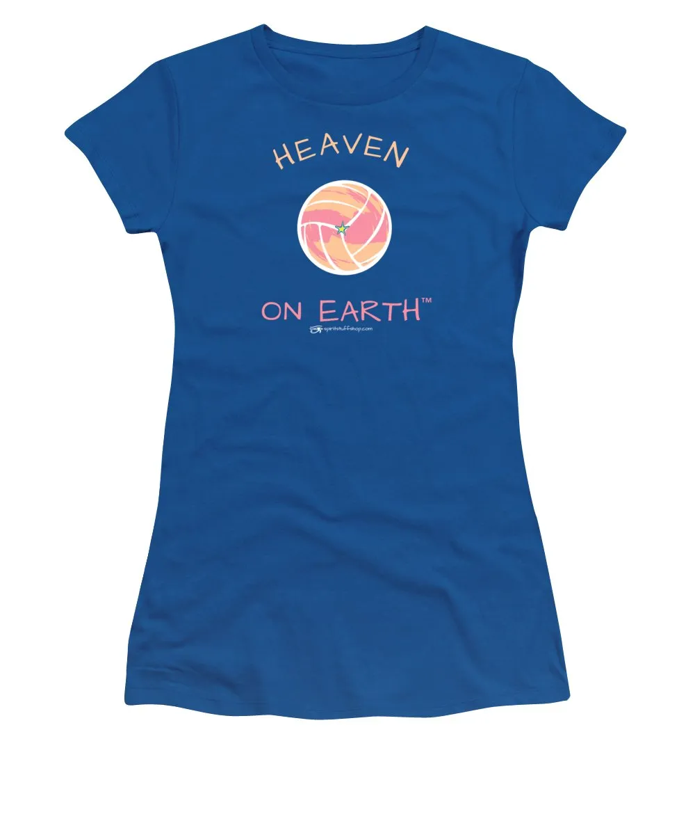 Volleyball Heaven On Earth - Women's T-Shirt