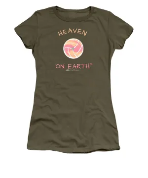 Volleyball Heaven On Earth - Women's T-Shirt