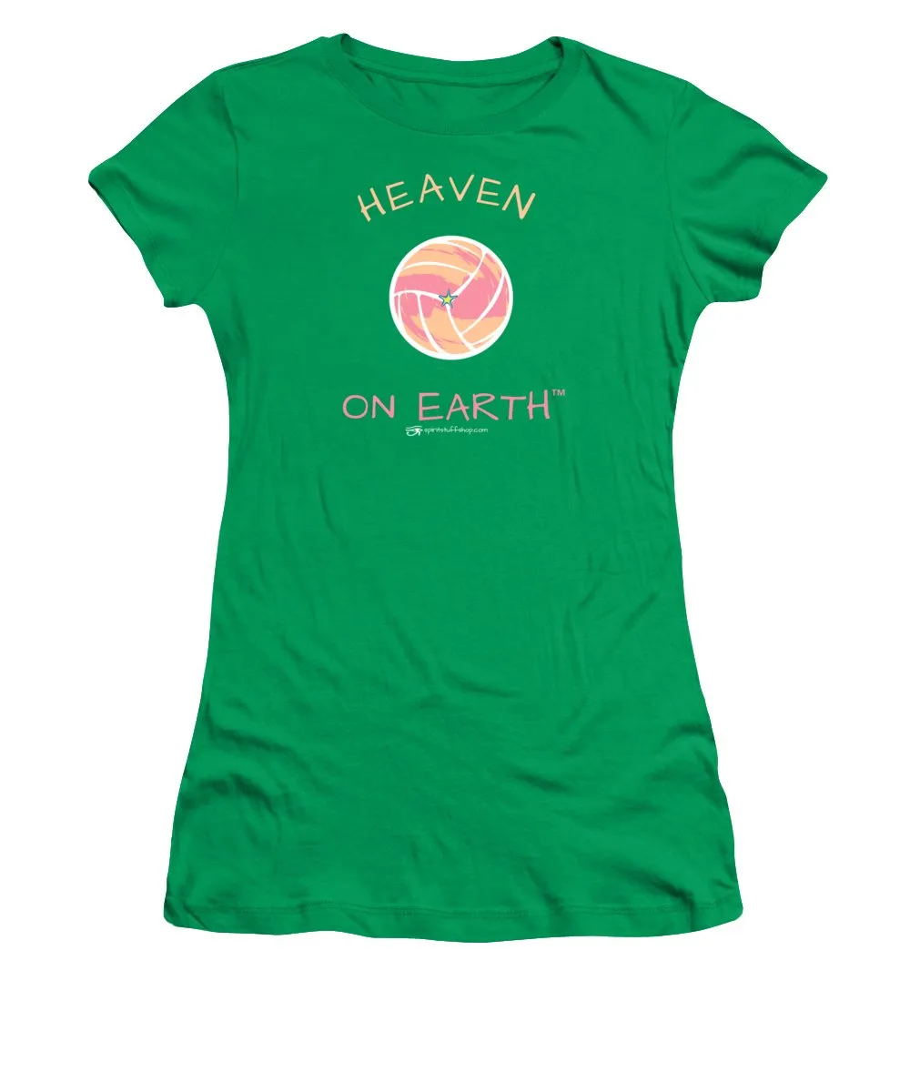 Volleyball Heaven On Earth - Women's T-Shirt