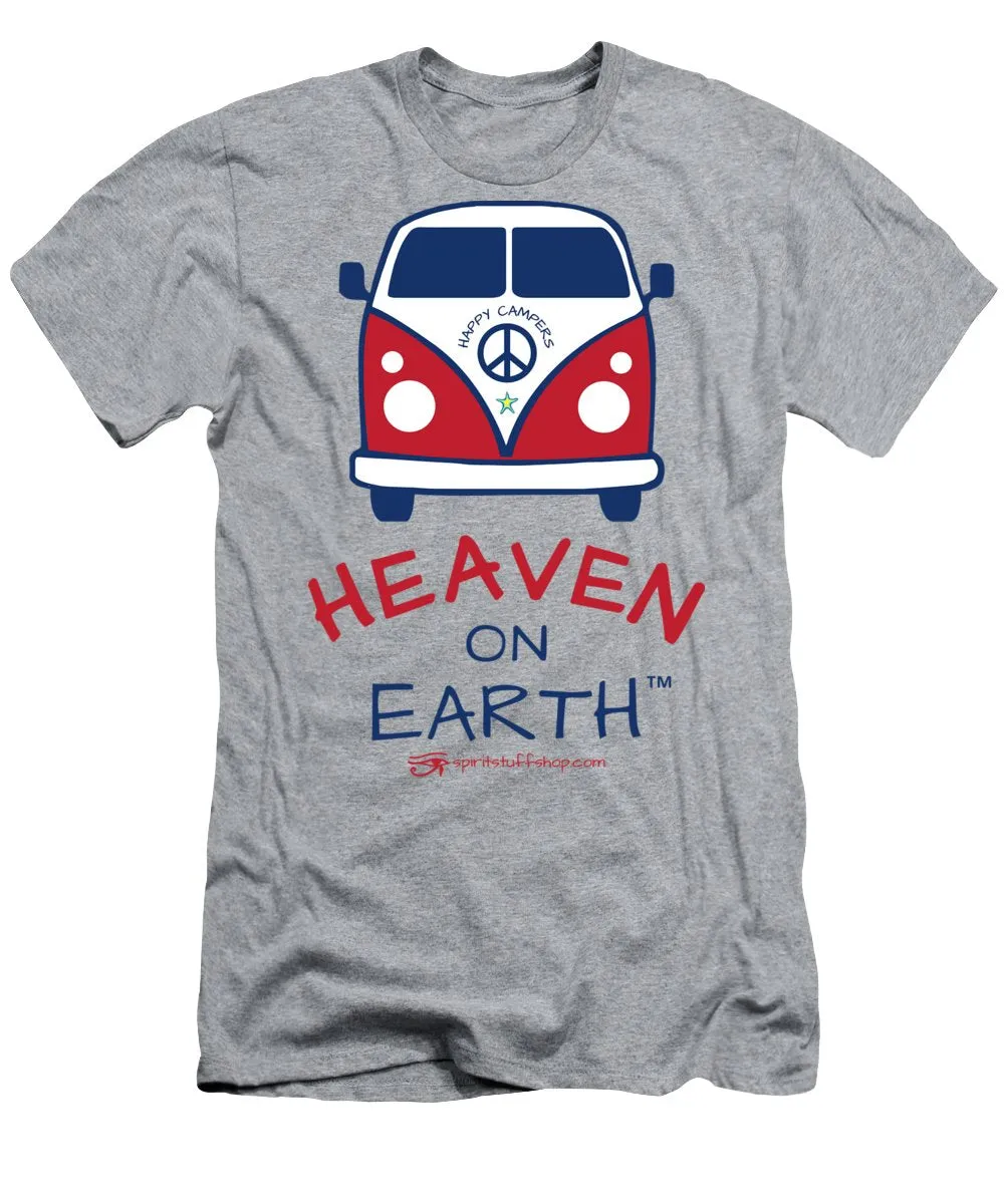 Vw Happy Camper Heaven On Earth - T-Shirt