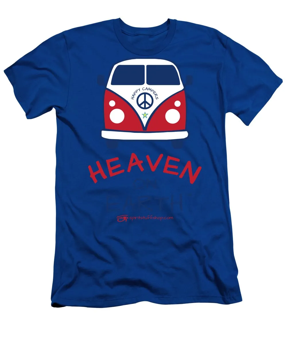 Vw Happy Camper Heaven On Earth - T-Shirt