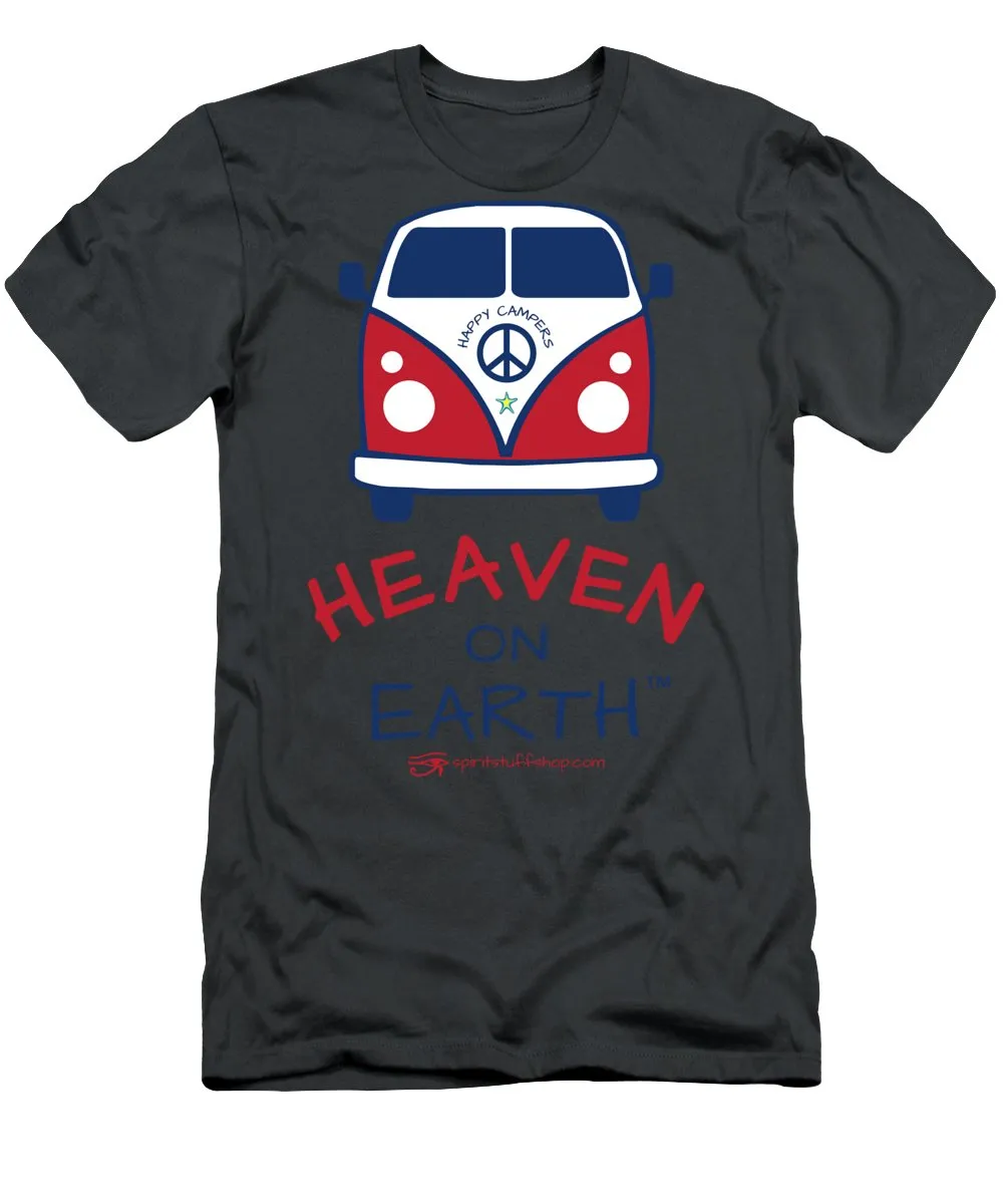Vw Happy Camper Heaven On Earth - T-Shirt