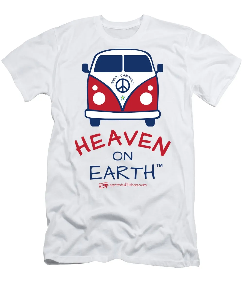 Vw Happy Camper Heaven On Earth - T-Shirt