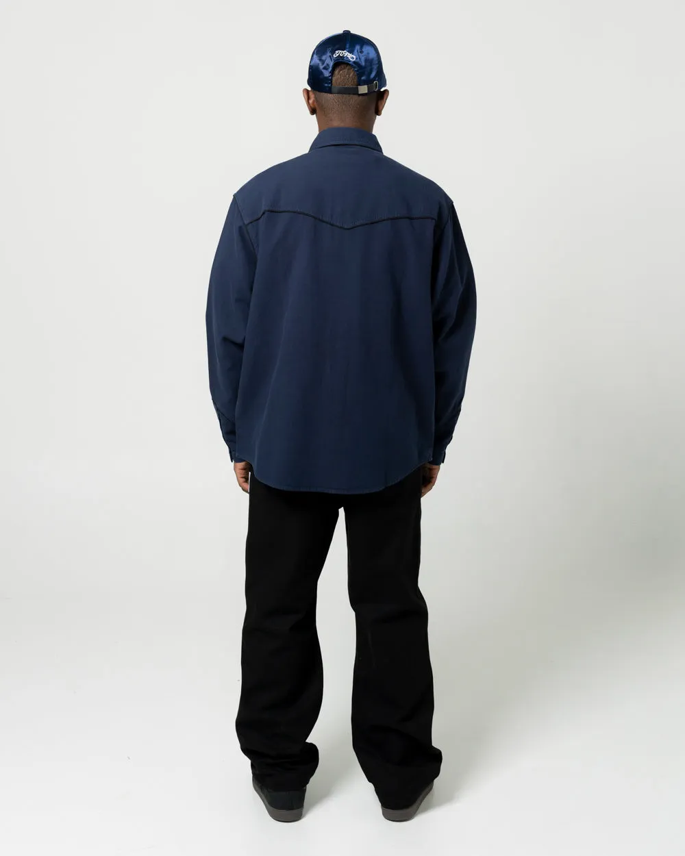 Western L/S Shirt | Navy