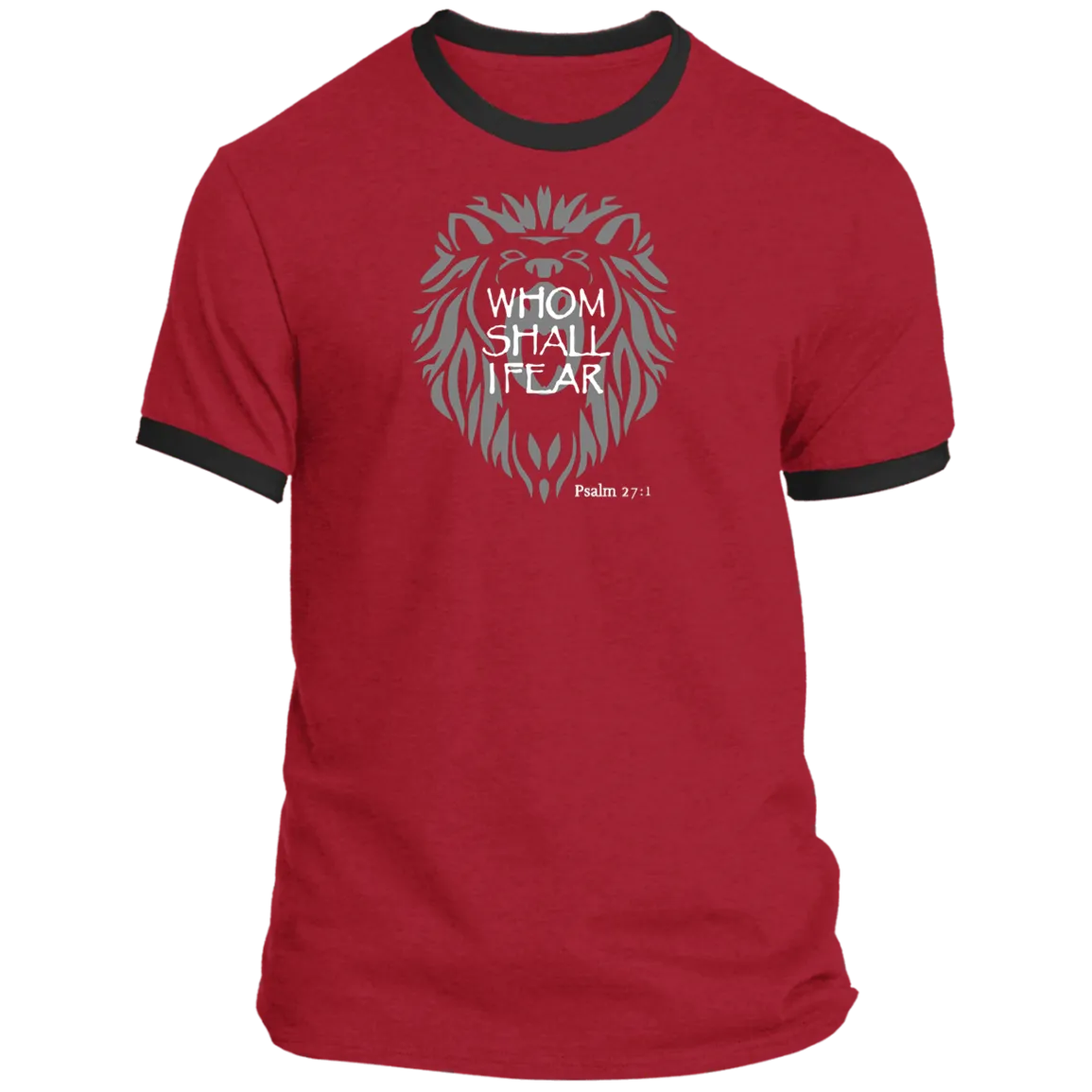 Whom Shall I Fear Men’s Ringer Tee