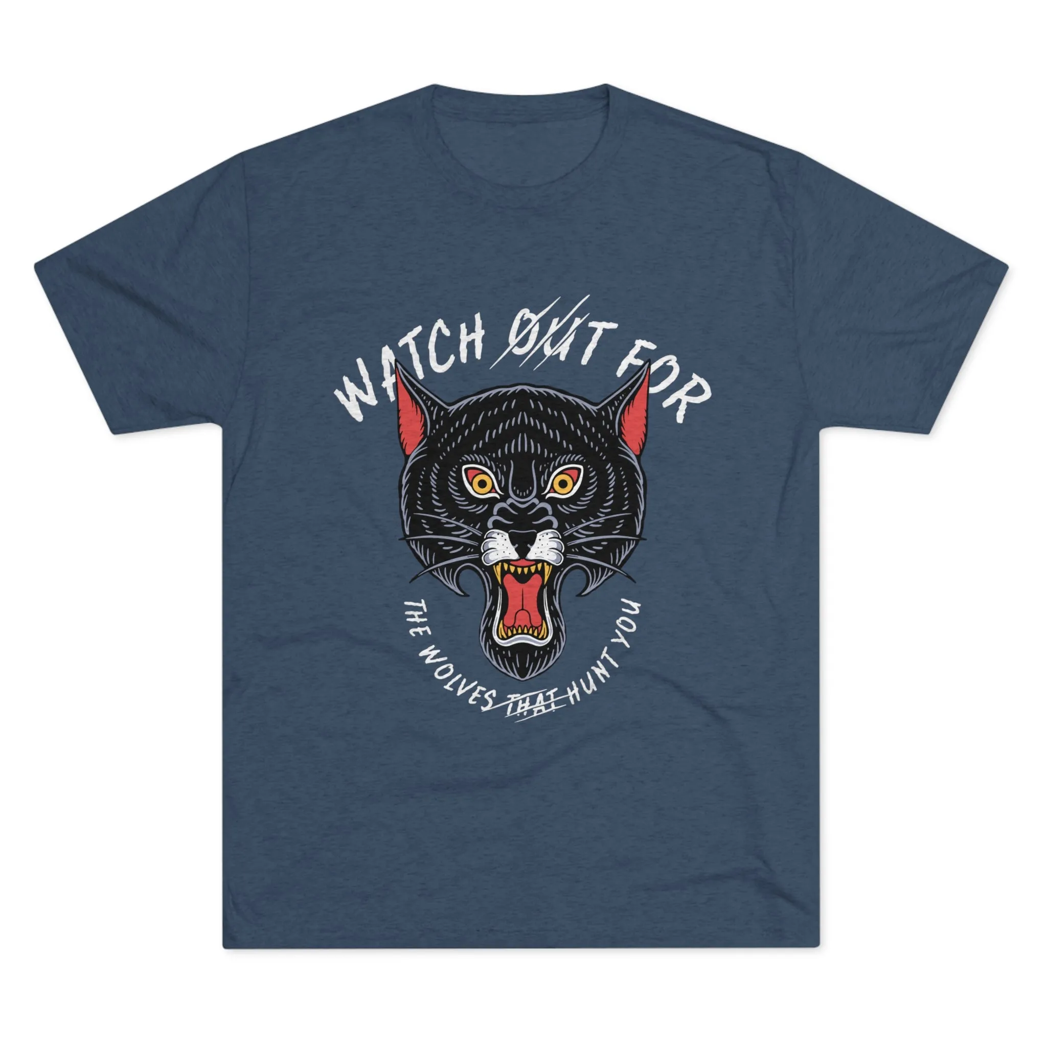 Wolves Tri-Blend Crew Tee