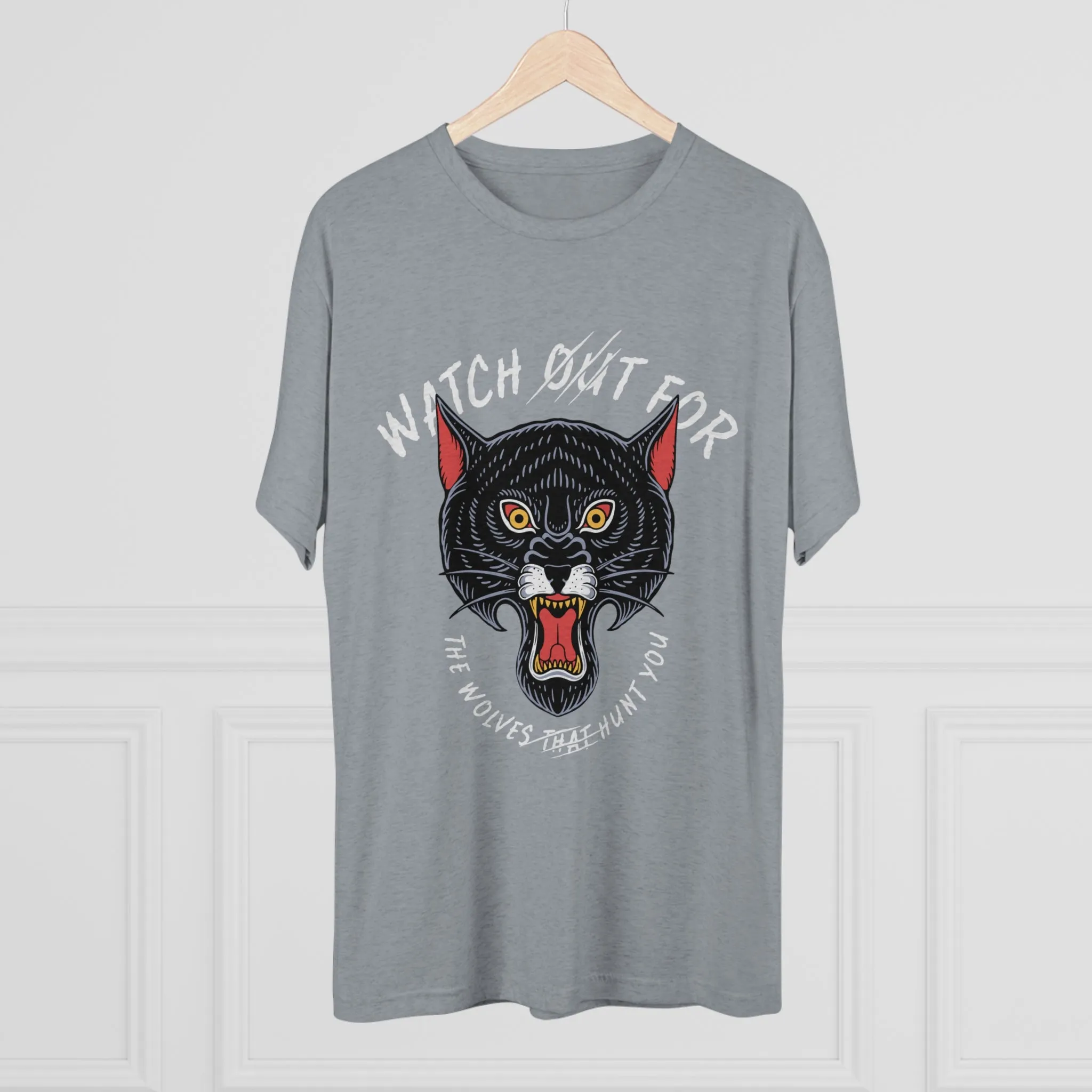 Wolves Tri-Blend Crew Tee