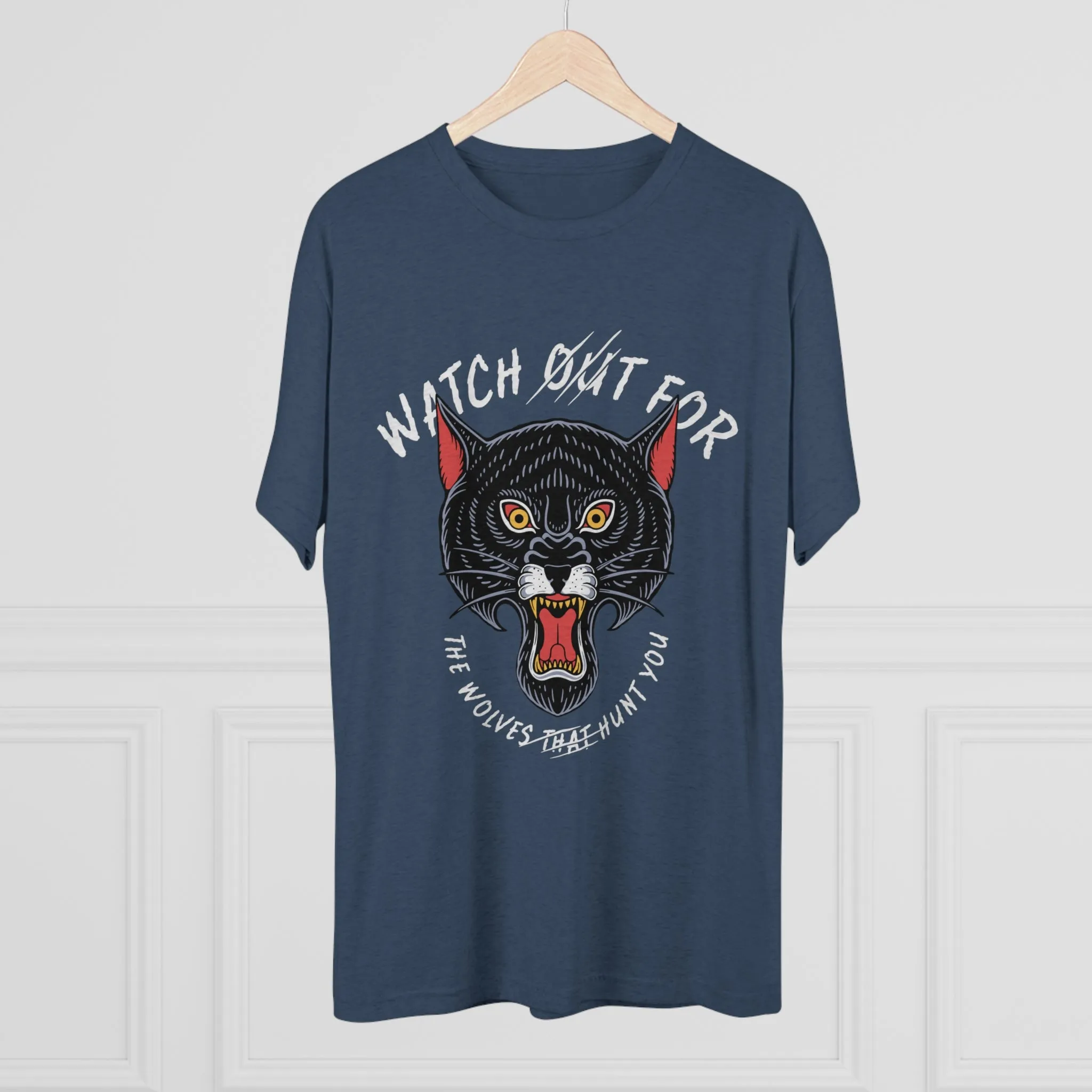 Wolves Tri-Blend Crew Tee