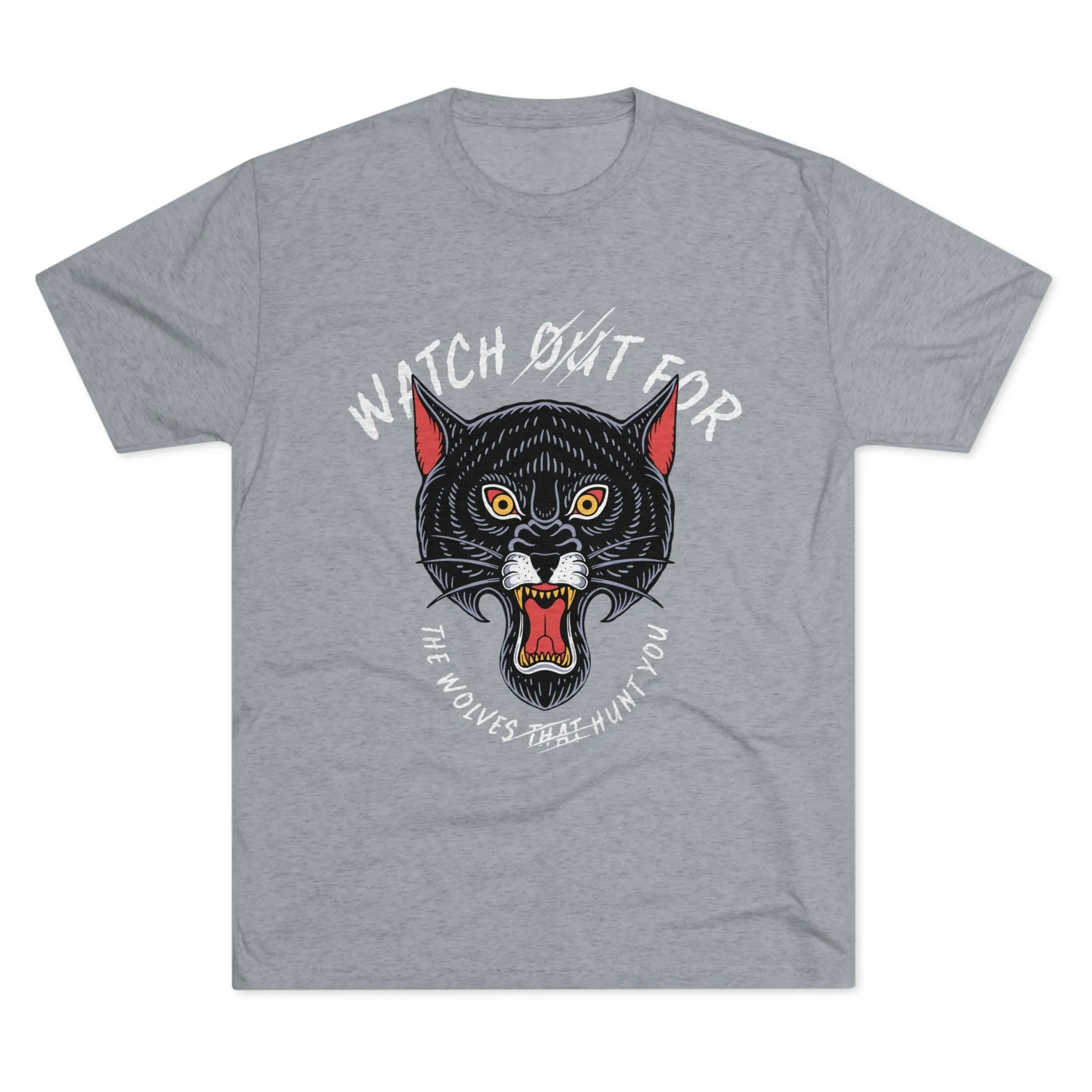 Wolves Tri-Blend Crew Tee