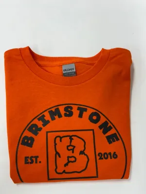 Youth Logo T-Shirts Orange w/ Black